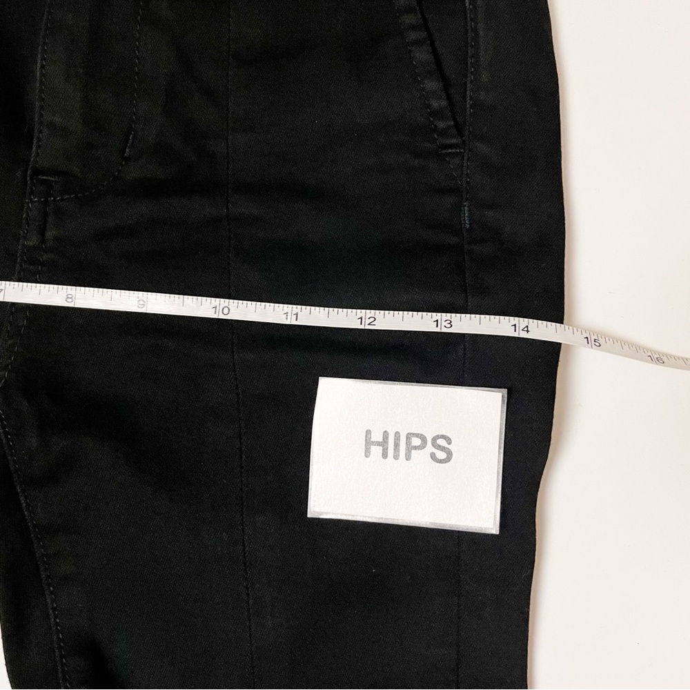 Free People We the Free Split Flare Jeans 24 00 black high rise front slit - Picture 10 of 12